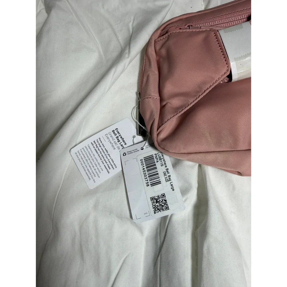 Lululemon Everywhere Belt Bag Large 2L Pink Pastel LU9B11S PNPA NWT - Picture 4 of 7